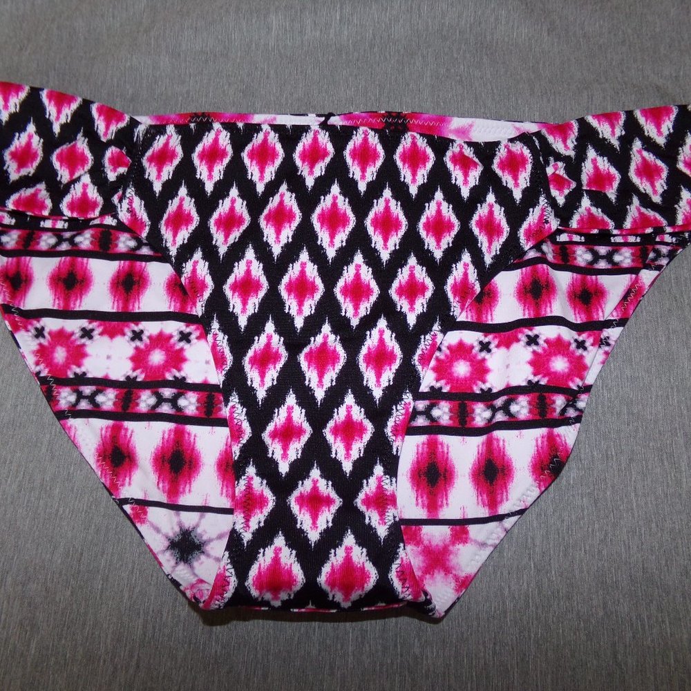 Tommy Bahama Swimsuit Bottoms Reversible Shirred Hipster NWT $75 Small Cerise